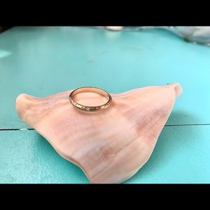 Gorgeous Italian carved wedding band size 6.5